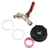 Convenient Thread ID of Approx 60mm IBC Tote Tank Valve Adapter 12 Garden Hose