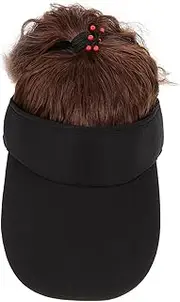 [LIFKOME] Fashionable Women's Hat Wig Baseball Cap Sunscreen Curved Brim Comfortable Breathable for Parties