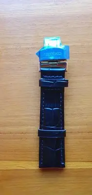 在飛比找Yahoo!奇摩拍賣優惠-現貨 精工 SEIKO 真皮錶帶 鱷魚紋路 錶帶更換   2