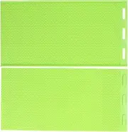 2Pcs Silicone Beeswax, Beeswax Foundation Press, Silica Gel Base Beekeeping Flexible Foldable Bee hive Wax for Machine Foundation Sheets Press Tool for Beekeeper, Beekeeping