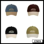 EMIS CORDUROY TWO-TONE BALL CAP 帽子 棒球帽 韓國發貨