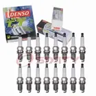 16 pc Denso Platinum TT Spark Plugs for 2005-2006 Mercedes-Benz C55 AMG 5.5L du