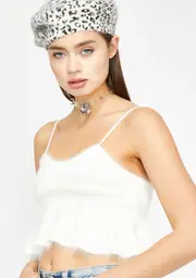 Girl Bye Peplum Top