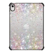 iPad 10.9-inch (10th gen) iPad Impact Case White Butterflies and Colorful Sparkles Burst