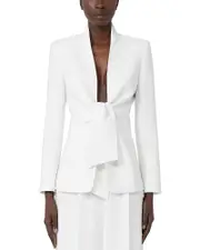 Max Mara Tie Front Jacket