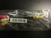 3.5mm Mini AV Plug Male To 3RCA F Genuine/OEM A/V CORD ADAPTER