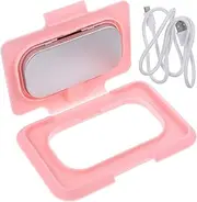UPKOCH Portable USB Wet Wipe Warmer Temperature Control Heater for Vehicle Compact Design for Home Travel Softens Wipes for Comfort Material