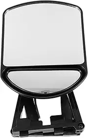 Rearview Mirror Extension Wing Car Rearview Mirror Convex Mirror Pp Nylon Construction 2 Mirrors Plane Convex Adaptable Bracket Improved Rear View Sturdy Lightweight