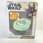 Disney Star Wars Mini Waffle Maker Mandalorian Baby Yoda Grogu Child New