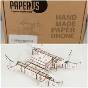 PAPERUS Paper Hand Made Drone Flower Color + 2 spare drone kits