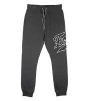 MARC ECKO UNLTD Fleece Jogger Pants Sweatpants Grey Marled Embroidered Logo NWT