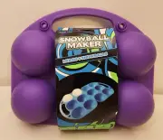 6 PC Snowball Maker Tool- Winter Fun- Molds 6 At A Time! Brand New
