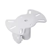 ProX X-SSMPWH White Speaker Stand Mount Plate Tray For Moving Heads and Speakers
