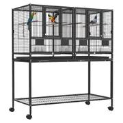 Advwin 2in1 Large Bird Cage Parrot Aviary