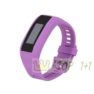 shell++Garmin 佳明 vivosmart HR 表帶 腕帶 運動錶帶 一體表帶 矽膠 防水 替換帶 純色 舒適