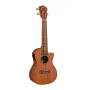 1880 Ukulele Co. 100 Series Concert Ukulele - Cutaway Electric Acoustic (Natural