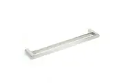 VALE Fluid 600mm Double Towel Rail - Polished Stainless Steel