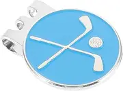 GOOHOCHY Golf Hat Clip with Decorative Ball Marker Durable and Lightweight Golf Accessory for Long Term Use The Course