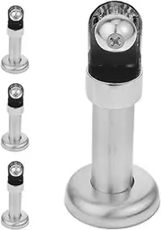 TOPPERFUN Bathroom Accessory Sets Restroom Partition Support Feet Stainless Steel Partition Clip Kit