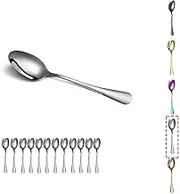 Kyraton 5.5" Espresso & Tea Spoons - Stainless Steel Mini Spoons, Pack of 12
