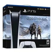 Sony PS5 Digital Edition Console God of War Ragnarök Bundle - White