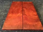 Jarrah wood slices Box making knife scales. Luthier. Jewellery making 225x75x8mm