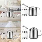 Stainless Steel Deep Fryer Pot Oil Storage Jar for Frying Cooking Boiling
