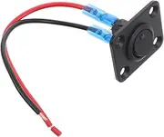 Alipis Boat Toggle Switch Truck Switch Panel Universal Toggle Switch Panel Waterproof Light Switch Marine Switch Light Switch Small Switch Plastic Black
