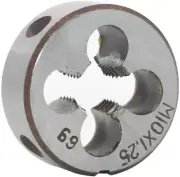 M10 Metric Right Hand Screw Thread Round Die Tool M10×1.25mm Pitch Gauge Thread