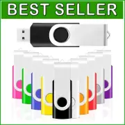 Versatile 32GB USB 3.0 Flash Drive Pack - Colorful, Fast, and Convenient