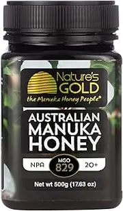 Manuka Gold 100% Raw Australian Manuka Honey NPA 20+- 250g
