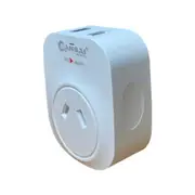 Outbound USA & Japan Travel Adaptor w/ USB A & USB C 2.4A Charge Ports