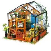 Cathy's flower house - A delight and a challenge to build a robotime miniature dollhouse