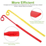Highly Visible Replacement Flexible Line Blades For Aero-Flex Trimmer Edgers 60x