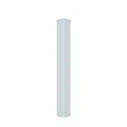 Rapid 101 x 101 x 1003mm White PVC Temporary Fence Post