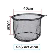 Telescopic High Carbon Net Fishing Pole and Net Head Mounts Holder Scoop