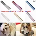 Quality Grooming Steel Pet Hair Comb Fur Rake Double Row Brush Multicolor