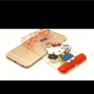 日單Hello Kitty iPhone6s plus手機殼 軟殼全包 創意跨界聯名