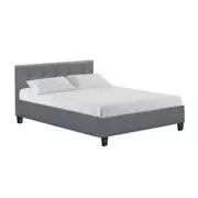 Agnes Double Bed Frame Grey