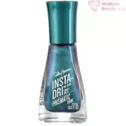Sally Hansen Insta Dri Nail Prismatic Shine 055 Celes Teal 0.31oz / 9.17ml New