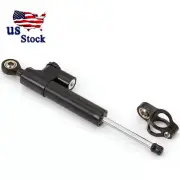 CNC Aluminum Black Steering Damper Stabilizer Linear Reversed Control Motorcycle