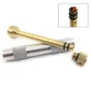 Brass Metal Fire Piston Emergency Fire Tube Camping Survival Tool Outdoor