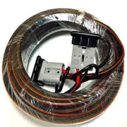 5M METRES 50 AMP Anderson Style Plug Extension Lead 8mm 8B&S Twin Core Cable