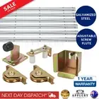 Sliding Gate Door Opener Hardware Accessories Kit Roller Guide Track Stopper