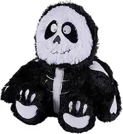 Warmies Skeleton Microwavable Weighted Teddy with French Lavender Scent, Soft and Cuddly Heating Cushion Suitable for Adults and Children