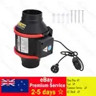 4" inch Inline Fan Industrial Extractor Duct Hydroponic Exhaust Vent Silent FL