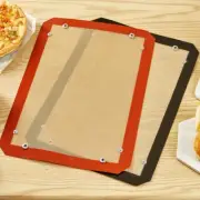 Non-stick Baking Mat Sheet Silicone Oven Pad with Button Baking Cookie Trays