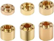 Modification Accessories Brass Wheel Hex Hub Widened Adapter for Axial SCX10 Capra for TRX4 for TRX6(15mm)