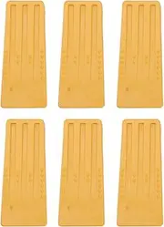6 Pcs 20cm Plastic Tree Wedges for Chainsaw Logging, Tree Cutting, and Falling Bucking, High Impact Plastic, Easy to Carry, Ensures Safe and Efficient Felling