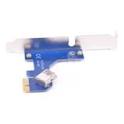 PCI-e 1x 4x 8x 16x to Dual PCI slots Adapter Pci Express Converts Pci Slot Card
